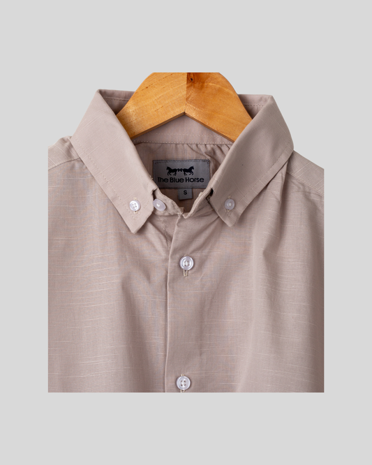 Camisa Lino Durazno