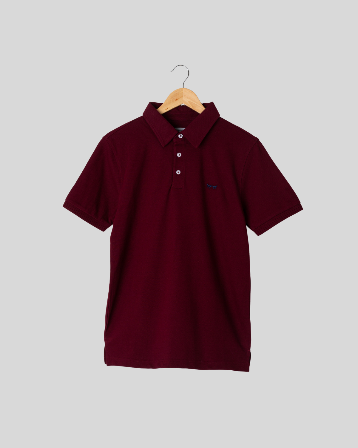 Polo Manga Corta Marrón