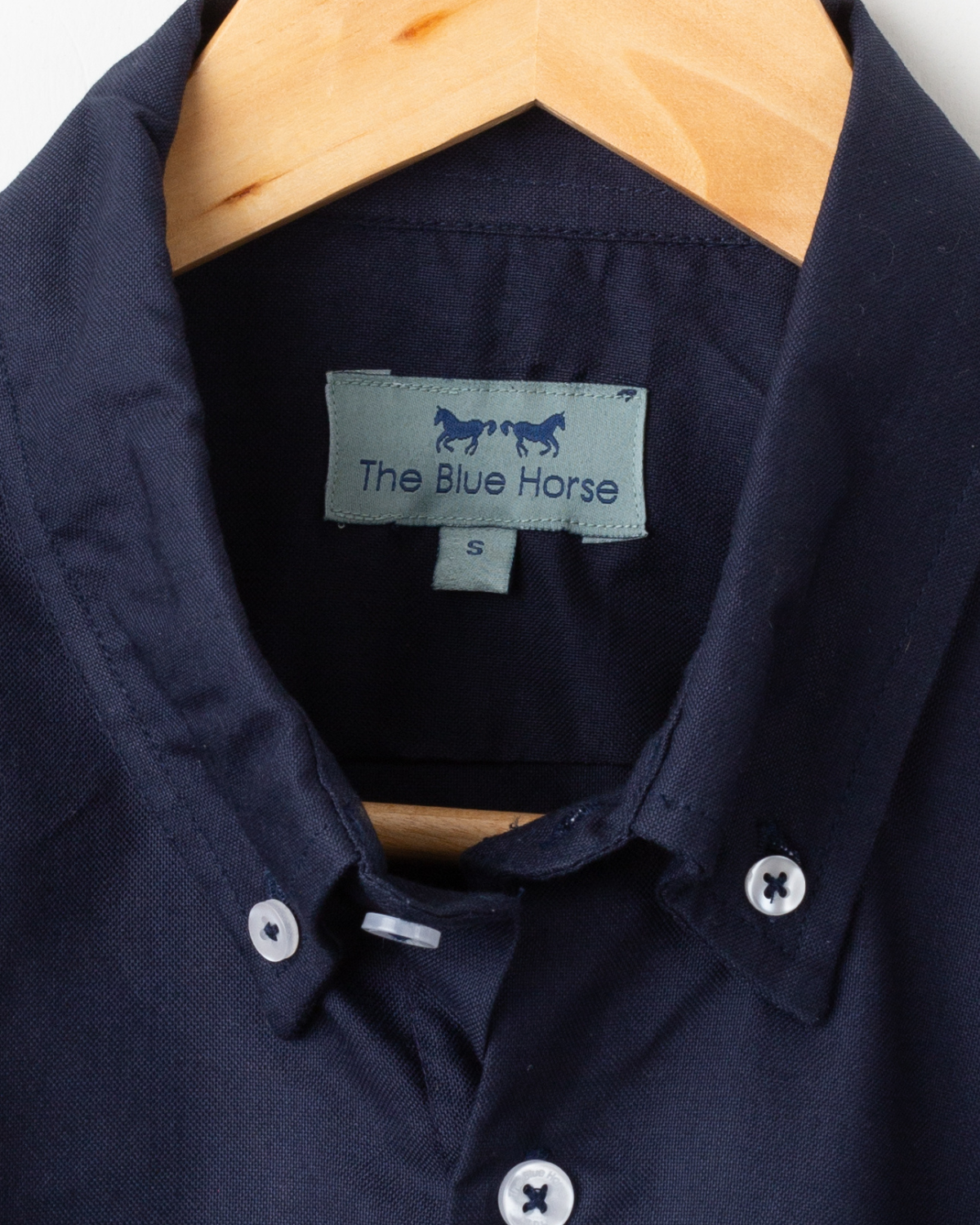 Camisa Oxford Azul Oscuro