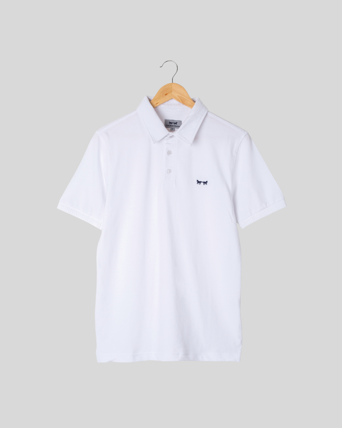 Polo Manga Corta Blanca