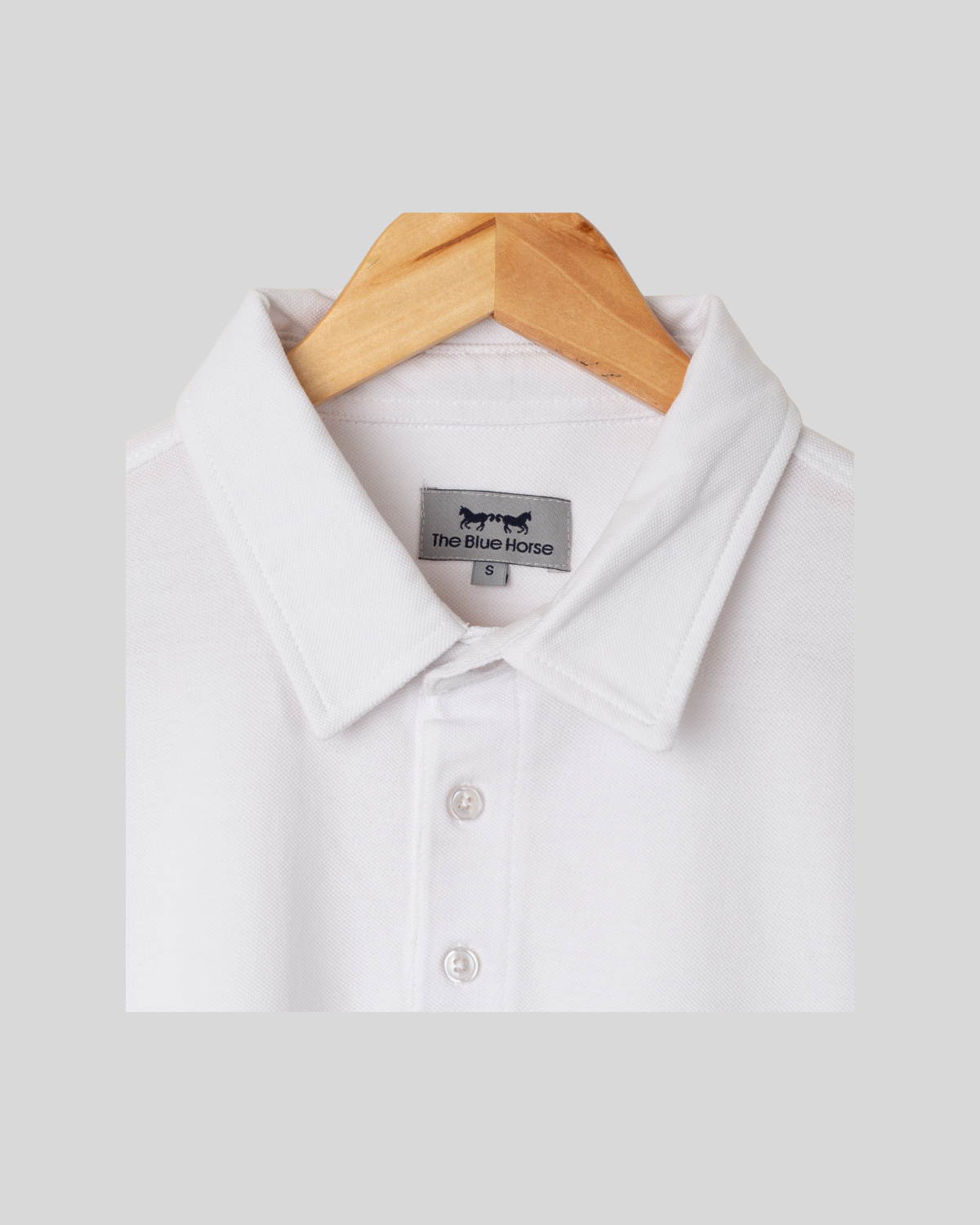Polo Manga Corta Blanca