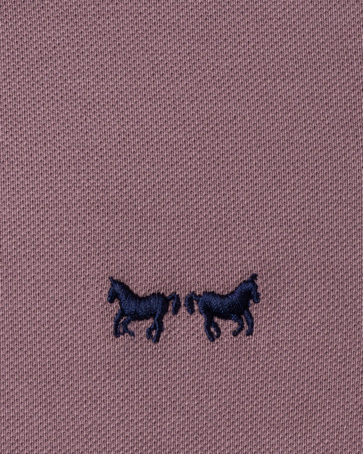 Polo Manga Corta Púrpura