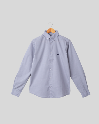 Camisa Lino Lavanda