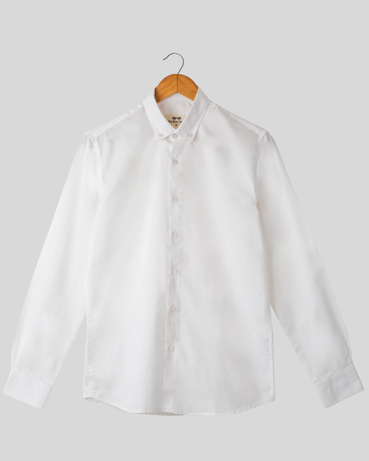 Camisa Twill Blanco
