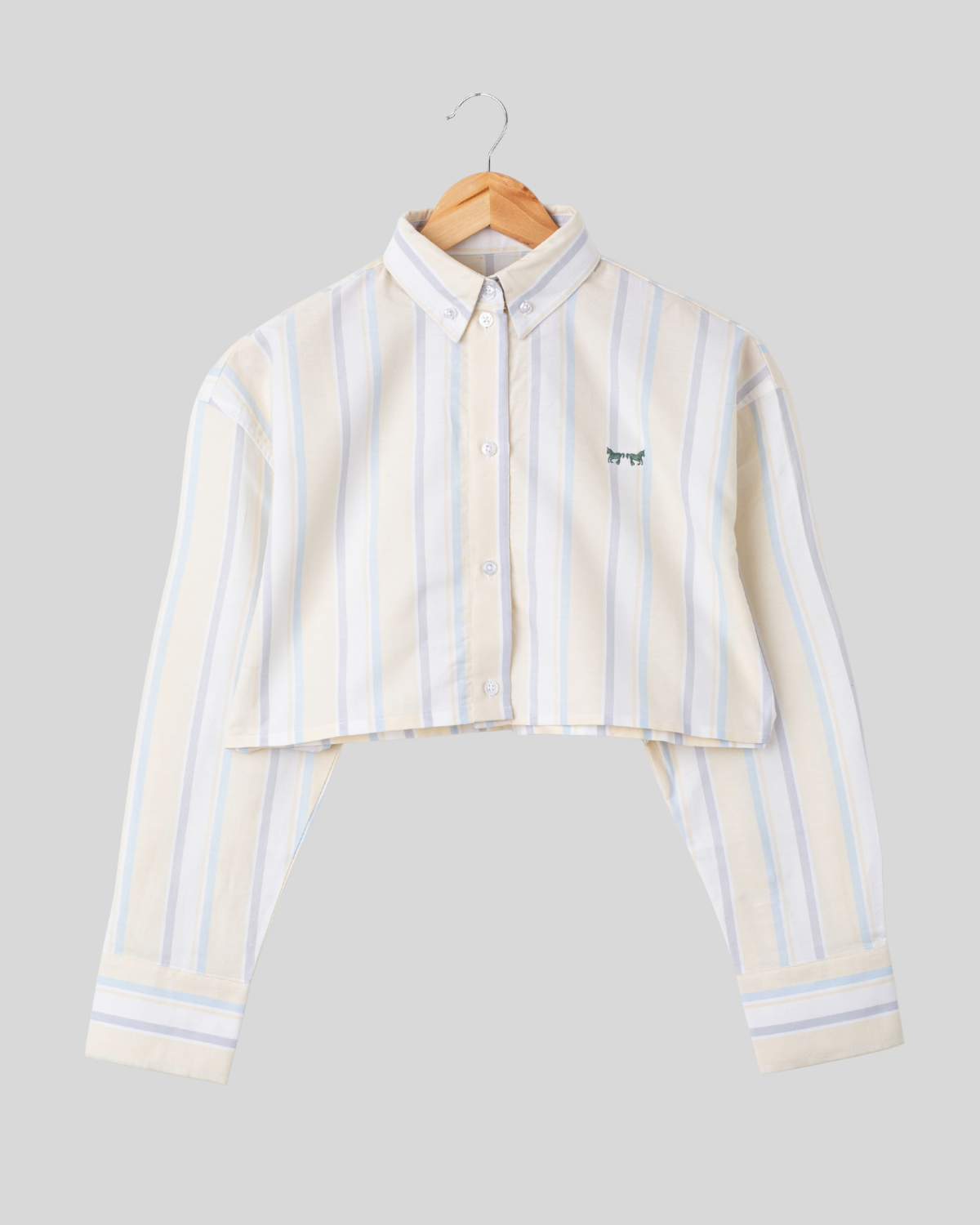 Camisa Crop Top Amarilla