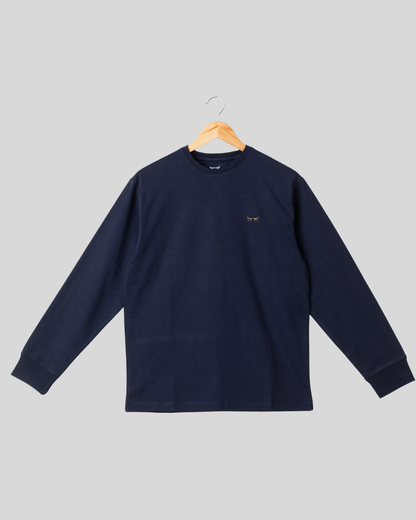 Saco Pima Azul Oscuro