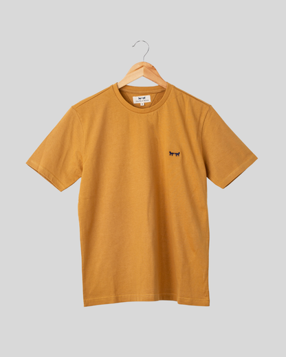 Camiseta Pima Mostaza