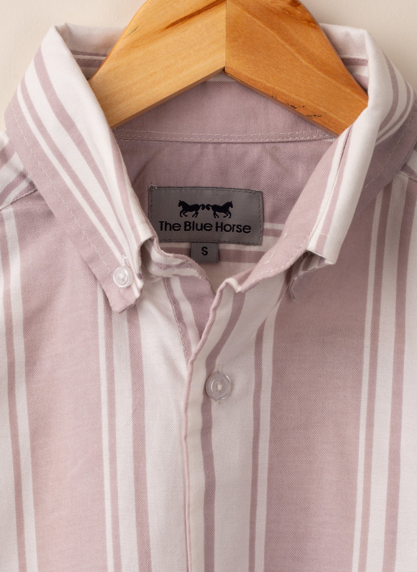 Camisa Oxford Rosa Rayas