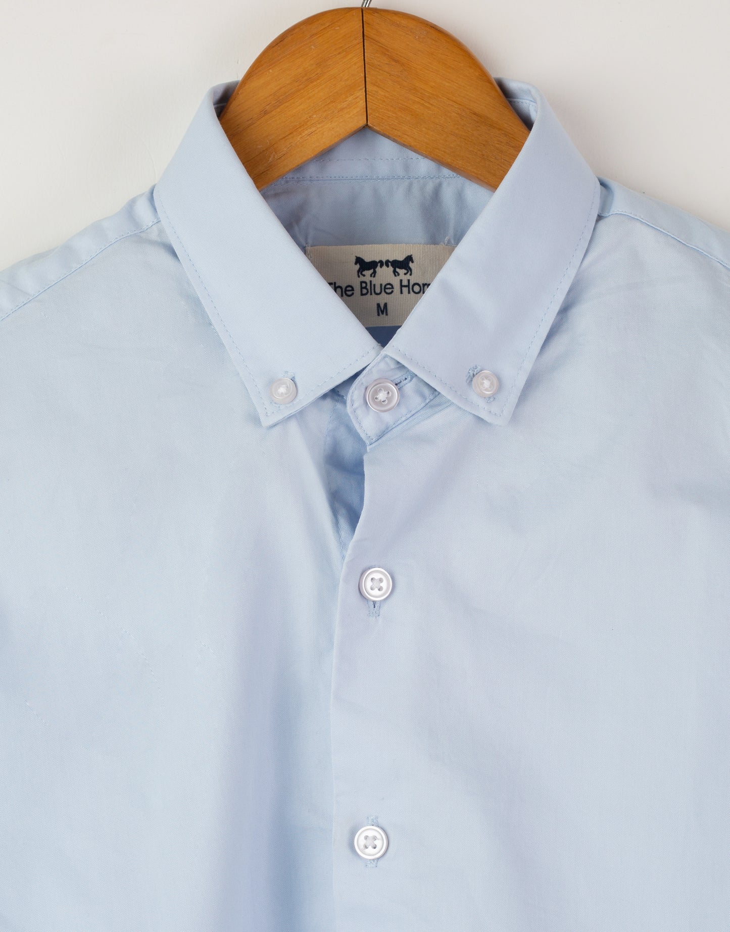 Camisa Twill Azul Claro
