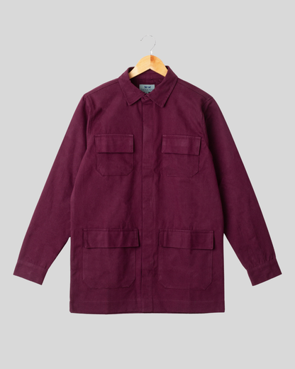 Chaqueta Workman Vino Tinto