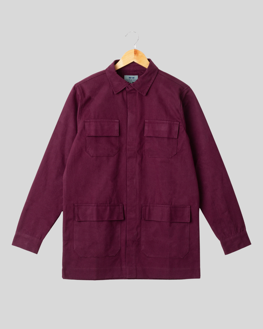 Chaqueta Workman Vino Tinto