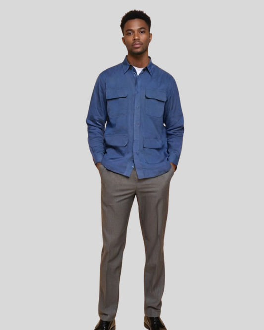 Chaqueta Workman Azul Claro