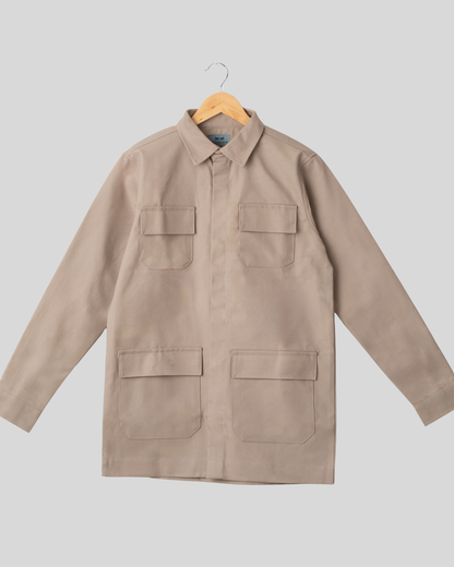 Chaqueta Workman Café Claro