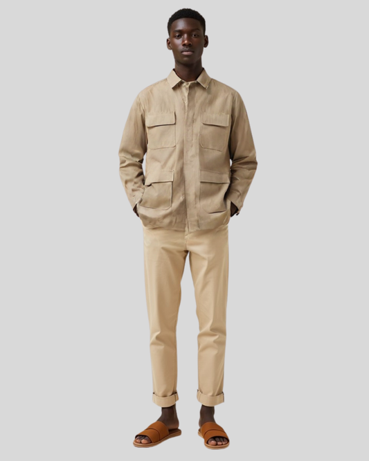Chaqueta Workman Café Claro