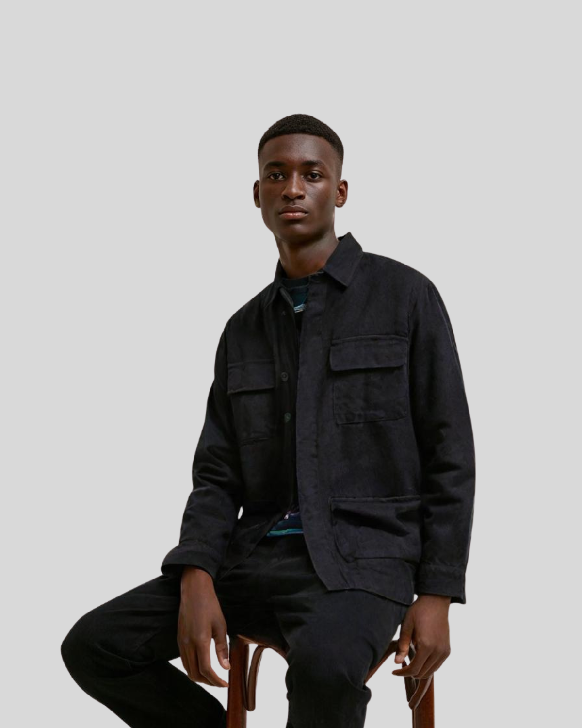 Chaqueta Workman Negro