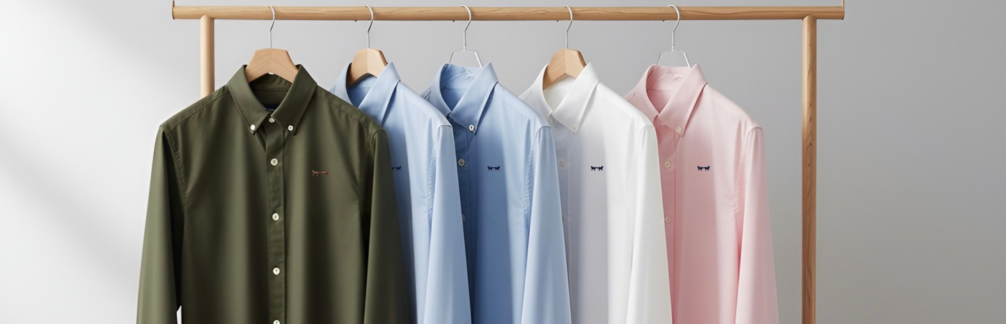 Camisa Oxford Verde Olivo