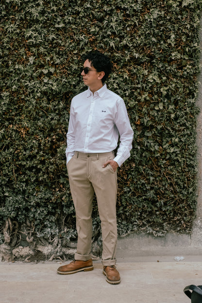 Camisa Oxford Blanca